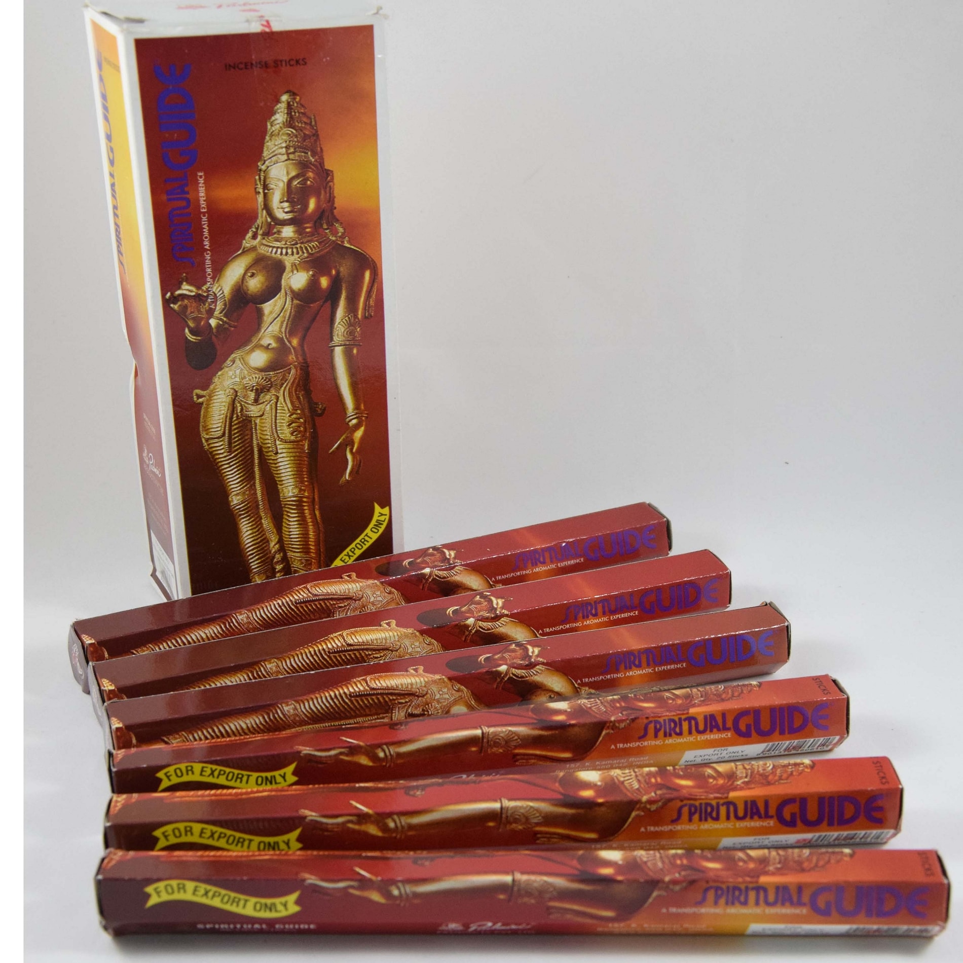 Bastoncini di incenso spiritual guide scatola rossa - Manifaktura